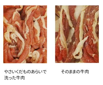 肉の差